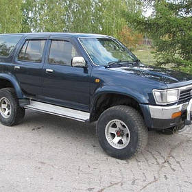 Дефлектори вікон вітровики Тойота 4Раннер 2 Toyota 4Runner II 89-95  КТ (Накладні)