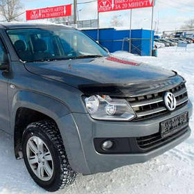 Дефлектор капота мухобойка Фольксваген Амарок Volkswagen Amarok 10 -  ВТ