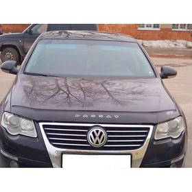 Дефлектор капота мухобойка Фольксваген Пасат Б6 Volkswagen Passat B6 05-10  ВТ