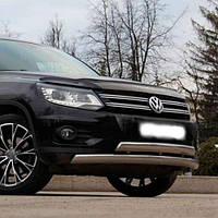 Дефлектор капота мухобойка Фольксваген Тигуан 1 Volkswagen Tiguan I 07-15 ВТ