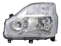 Фара Nissan X-Trail II (T31) (дорестайл) 2007 - 2011, левая (водительская), электр., без линзы, (Depo)
