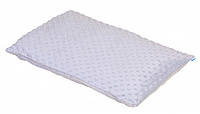 Подушка для детской кроватки Twins Minky, 40*60 см., серый