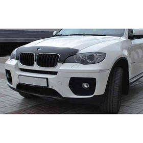 Дефлектор капота мухобойка БМВ Х5 BMW X5 (E70) 06-13  СиМ