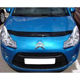 Дефлектор капота мухобійка Сітроен С3 2 Citroen C3 II 09 -  СиМ