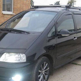 Дефлектори вікон вітровики Сеат Алхамбра 1 Seat Alhambra I 96-10  КТ (Накладні)