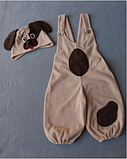 Карнавальний костюм Собачка з флісу для хлопчиків від 3 до 6 років, фото 4