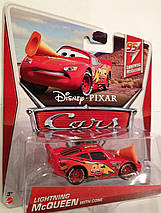 Тачки 1: Блискавка Маквин c конусом (Lightning McQueen Cone with Die Cast) Disney Pixar Cars від Mattel, фото 5