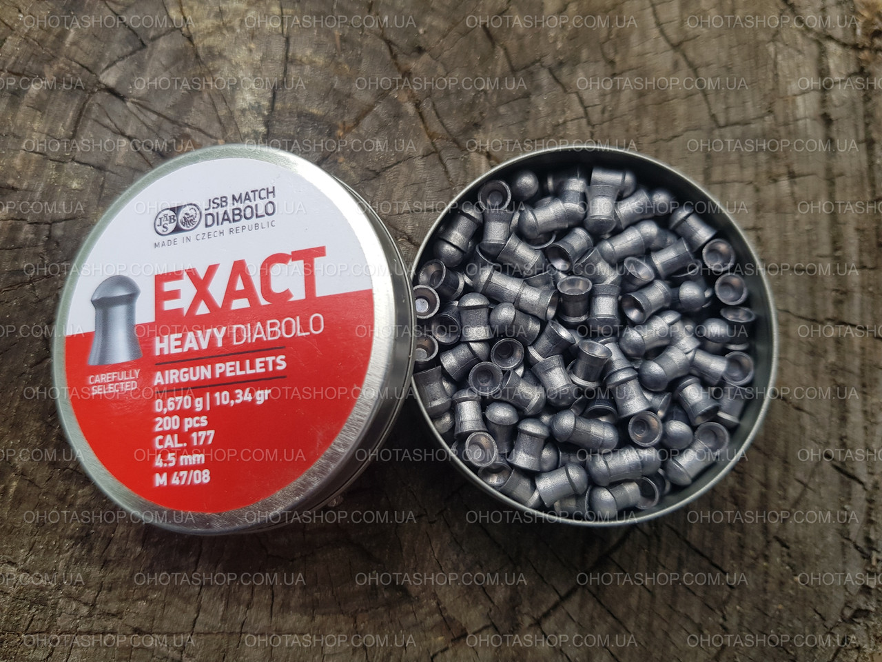 Кулі JSB Diabolo Exact Heavy 0,67 г. 4,52 мм (200 шт.)