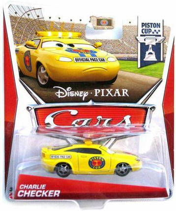 Тачки: Чарлі Чекер (Charlie Checker) Disney Pixar Cars від Mattel, фото 1