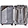 Маленька пластикова валіза на 4 колесах Wings PC160 S, фото 4