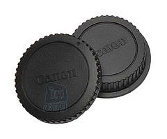 Задня кришка для об'єктива Canon EF/EF-S з логотипом (комплект 2 шт.)