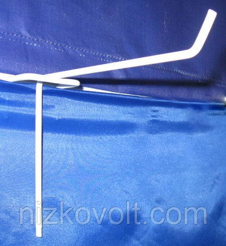 Гачки торговельні на решітку(сітку), стенди торгові довжиною 160мм