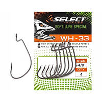 Крючок офсетный Select WH-33 №4/0 (4шт)