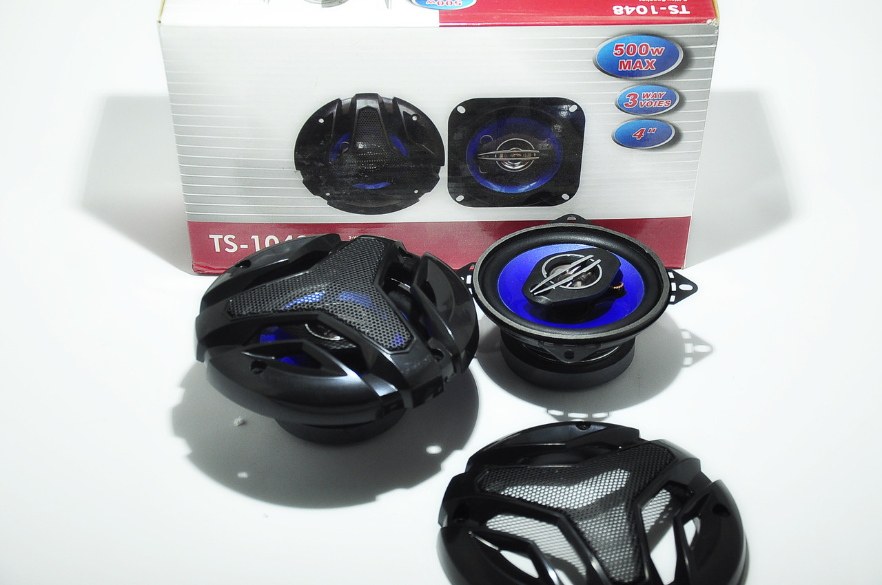 Колонки автомобильні круглі MHZ TS-1048 500W Автоакустика Динамики
