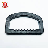 Напівкільце для сумки 40 мм. Напівкільцепластик чорний