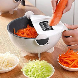 Багатофункціональна Овочерізка Wet Basket Vegetable Cutter Чоппер 9в1