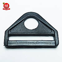 Напівкільце для сумки 40 мм. Фурнітура для сумок. Пластик чорний