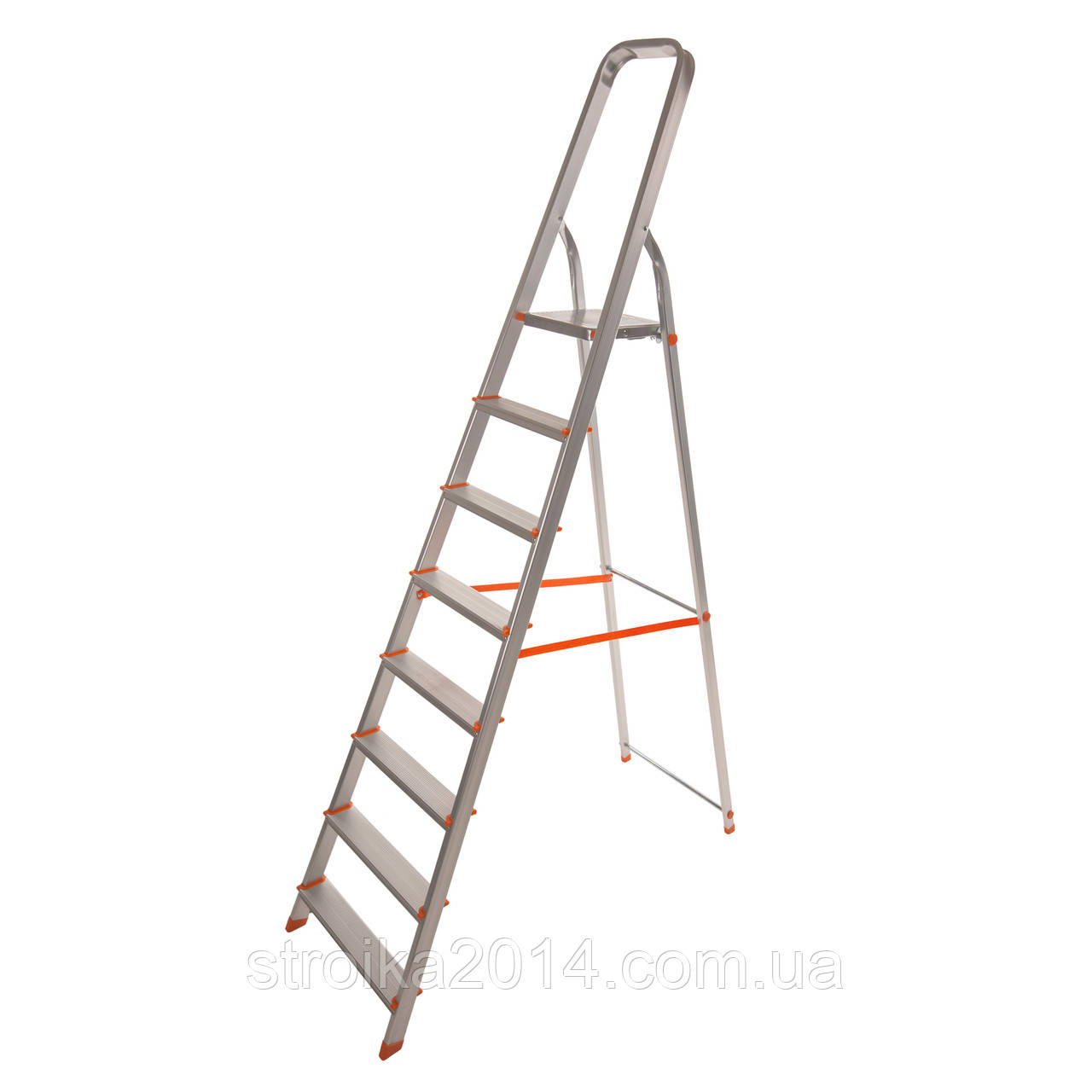 Стрем'янка алюмінієва 2.25 м. 8 сходинок Laddermaster "Alcor" (A1A8)