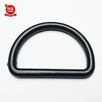 Напівкільця 40 мм. Фурнітура для сумок. Чорний