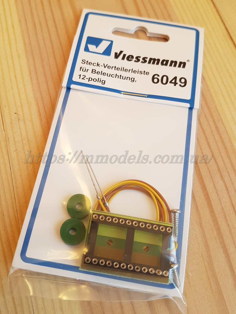 Viessmann 6049 12 полюсна контактна шина, масштабу 1/87, H0, фото 1