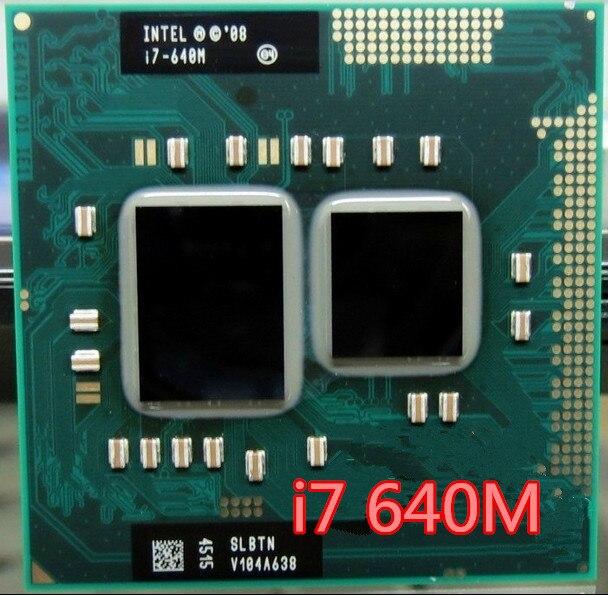 Intel Core i7-640M SLBTN 3.46GHz/4M/35W Socket G1 Процесор для ноутбука, фото 1