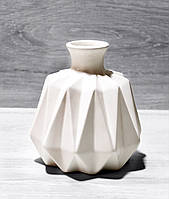 Керамическая ваза 733-150 белая 13 см