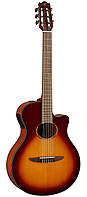 Классическая гитара со звукоснимателем YAMAHA NTX1 (Brown Sunburst)