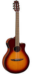 Класична гітара зі звукознімачем YAMAHA NTX1 (Brown Sunburst)