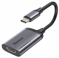 USB-концентратор Baseus Enjoyment Series Type-C to HD4K+PD HUB конвертер Deep gray (CAHUB-W0G)