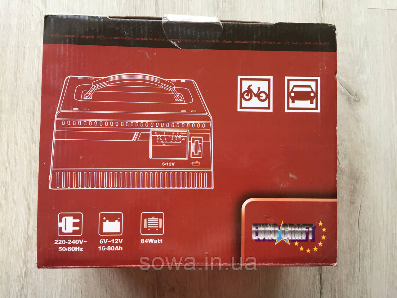 Автомобильное зарядное устройство Euro Craft СС12-6 ( 6-12В ) - фото 10 - id-p1194300470
