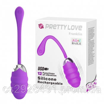 Віброяйце - Pretty Love Franklin Vibrating Egg Purple