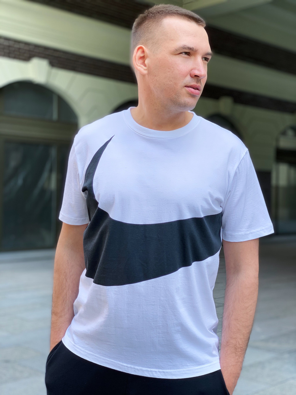 Футболка чоловіча Nike / CLO-016 (Розміри:L,XL), фото 1