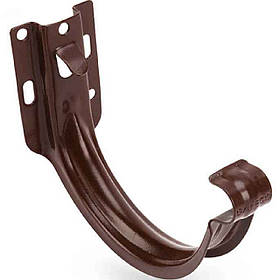 Кронштейн жолоба універсальний сталь Galeco Stal 120/90 Шоколадно-коричневий
