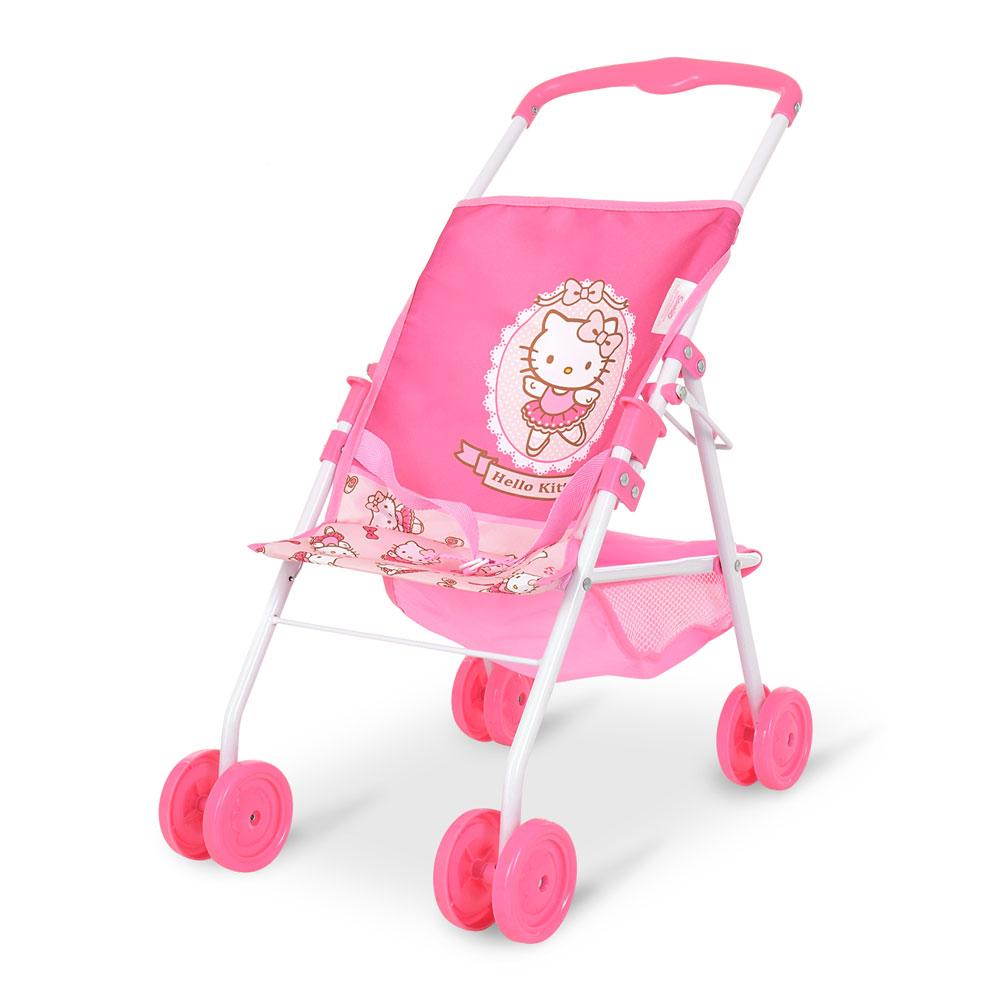 Игровой набор для кукол HAUCK D-98282 Hello Kitty коляска прогулочная стульчик для кормления манеж в чехле - фото 4 - id-p1194306709