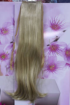 Шиньйон штучні волосся на стрічці золотистий блонд