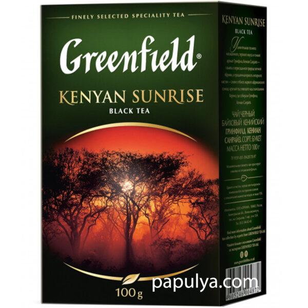 Чай чорний розсипний Greenfield грінфілд Kenyan Sunrise 100 г, фото 1