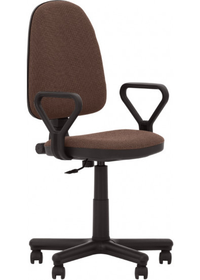 Офисное кресло Стандарт STANDART GTP C-24 коричневое с подлокотниками от Nowy Styl - фото 1 - id-p1194340237