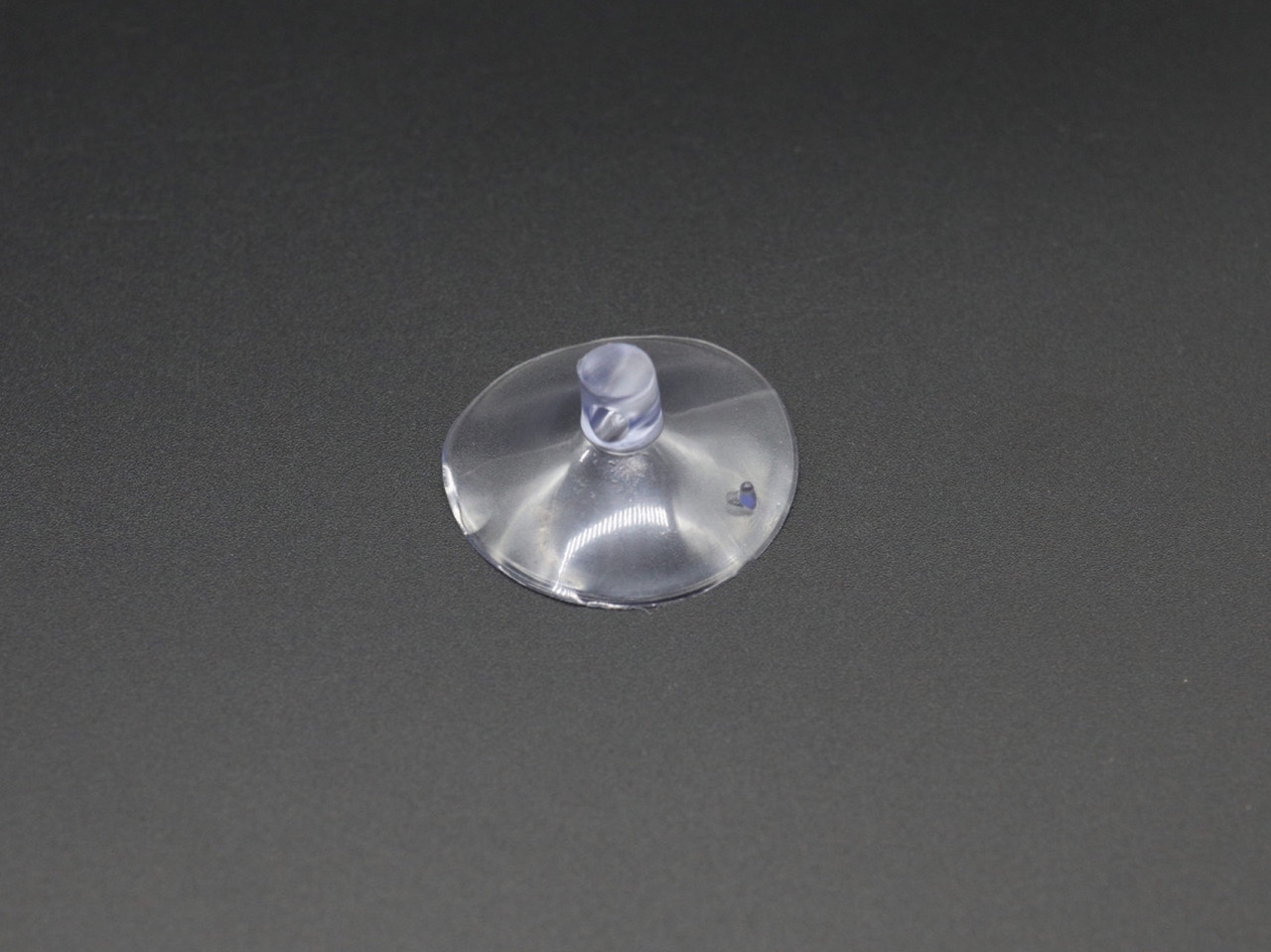 Кругла міцна силіконова присоска на скло, кахель і пластик, одинарна діаметром 30 мм