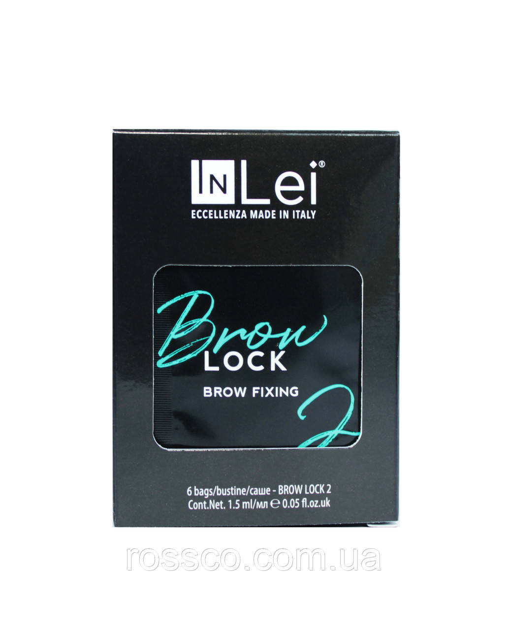 Фіксує склад для брів InLei BROW LOCK 2 у саше 1.5 мл