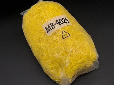 Резинки для купюр силіконові 25 мм канцелярські жовті 21488 шт в пакеті