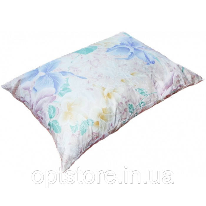 Подушка 50/70 см, 10% пух 90% перо, тканина тик, фото 1