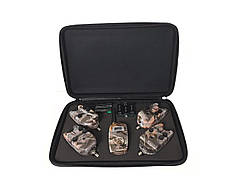 Набір сигналізаторів з пейджером в кейсі 4+1 sam's Fish Camo SF23997 (N011450)