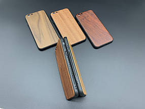 Дерев'яний чохол для смартфона iPhone 6/6s дерев'яний "темна черешня" під гравіювання, фото 3
