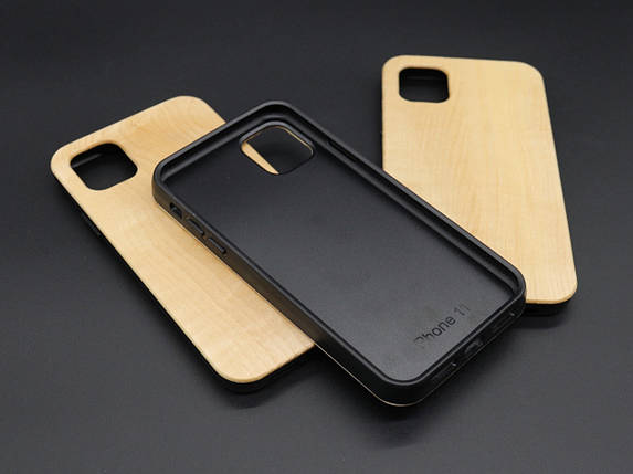 Чохол бампер для телефона iPhone 11 "вільха" протиударний під гравіювання, фото 2