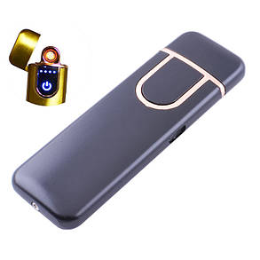 Сенсорна USB запальничка Lighter HL142 спіраль розжарювання, фото 3