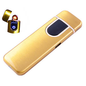 Сенсорна USB запальничка Lighter HL142 спіраль розжарювання, фото 1