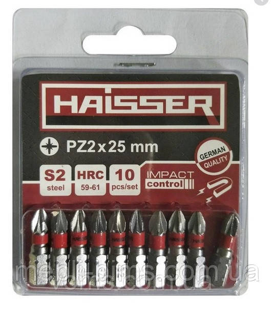 Біта бита Haisser pz2x25 ціна за 1 шт., фото 1