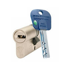 Циліндр Mul-t-lock Integrator ключ/ключ нікель сатин 75 мм