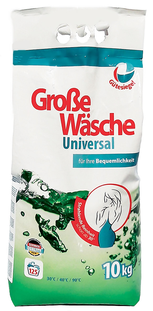 Універсальний пральний порошок Grobe Wasche universal 10 кг.