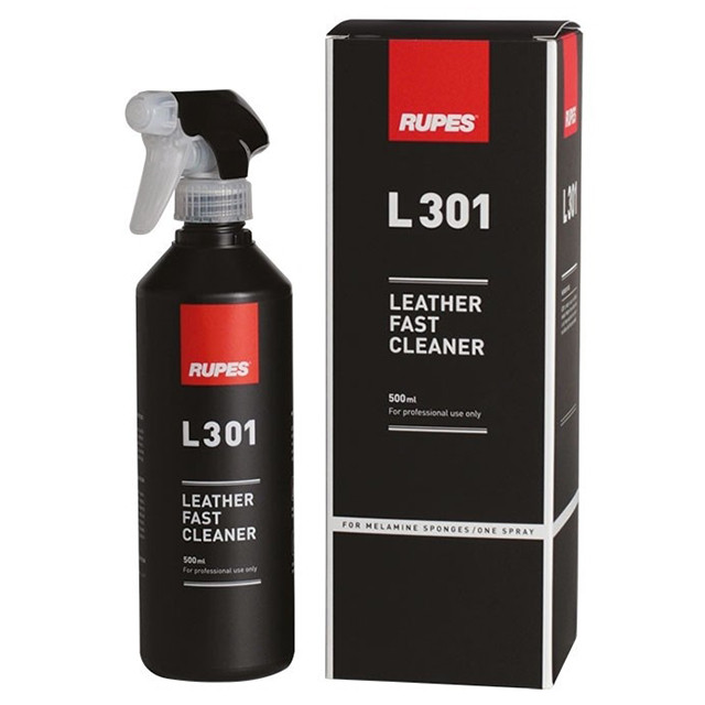 Засіб для чищення і захисту шкіряних поверхонь Rupes L301 Leather Fast Cleaner 500 мл